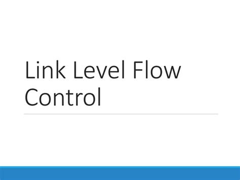 Image result for Flow Control Basic Window