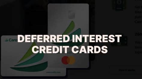 Image result for Deferred Interest