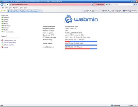 Image result for Webmin phpMyAdmin