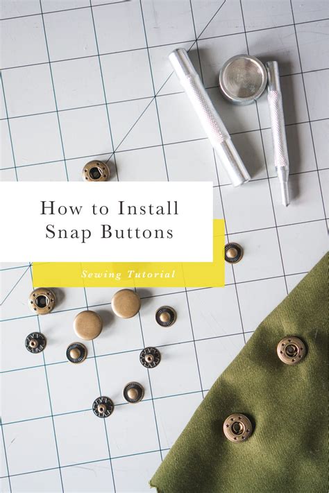 Image result for Snap Button Installation