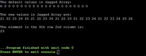 Toradh íomhá ar Multidimensional Array C#