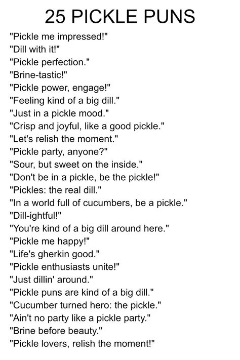 Pickle Sayings に対する画像結果