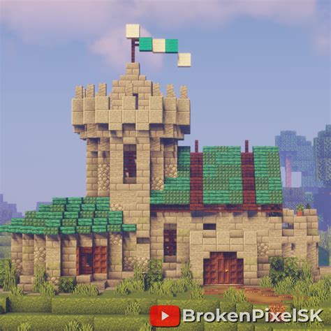 Afbeeldingsresultaten voor Biggest Minecraft Castle Small