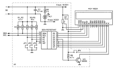 Toradh íomhá ar LCD-screen Circuit Diagram