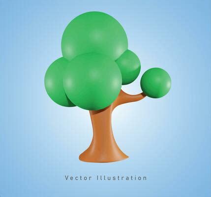 Image result for 3D Tree Vector