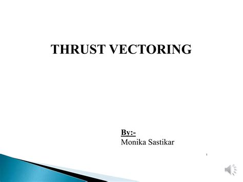 Thrust Vectoring に対する画像結果
