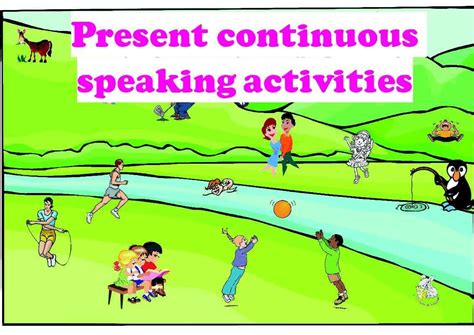 Present Continuous Speaking Activities-साठीचा प्रतिमा निकाल