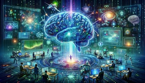 Toradh íomhá ar Machine Learning Red Theme Ai Photo