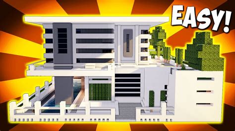 Image result for Large Modern House Minecraft Tutorial
