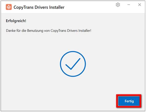 CopyTrans Drivers に対する画像結果