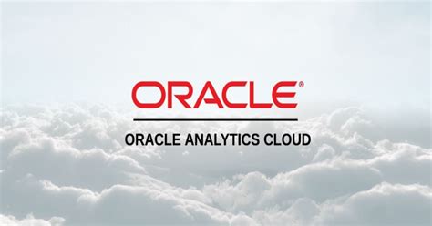 Oracle Analytics Cloud に対する画像結果