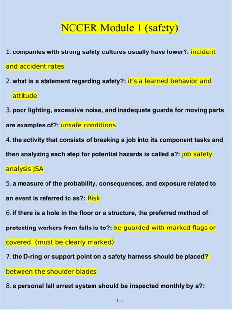 Image result for Nccer Core Lesson Plan