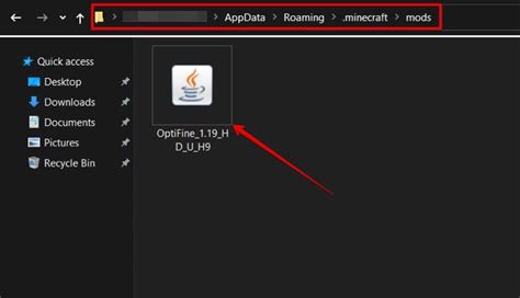 Toradh íomhá ar Minecraft Java Optifine Download