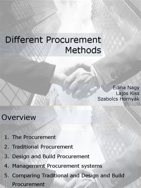 Image result for Procurement Methods