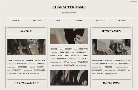 Lore Google Doc Template に対する画像結果