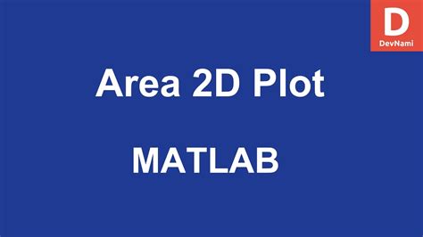 Image result for MATLAB Area Plot