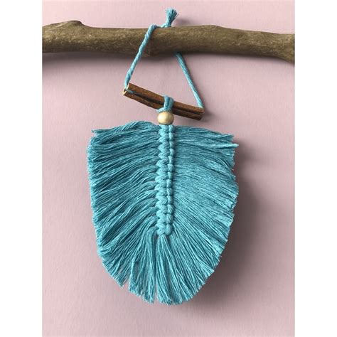 Image result for Macrame Feather Design