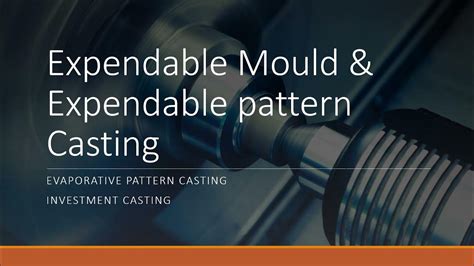 Image result for Expendable Mold