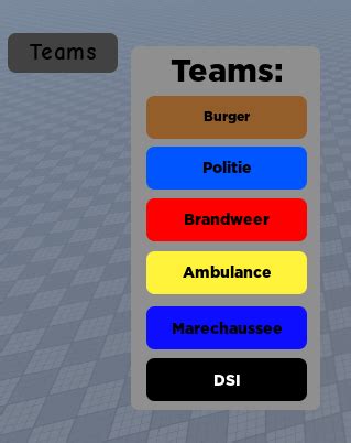 Toradh íomhá ar How to Make a Menu to Switch Teams in Roblox Studio