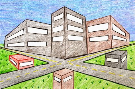 Two-Point Perspective Drawing Kiosk-এর ছবি ফলাফল