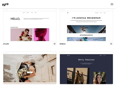 Image result for Zyro Web Templates