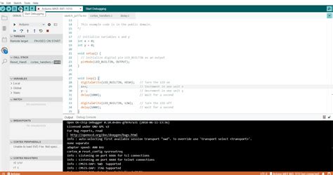 Toradh íomhá ar Arduino Atmel Ice