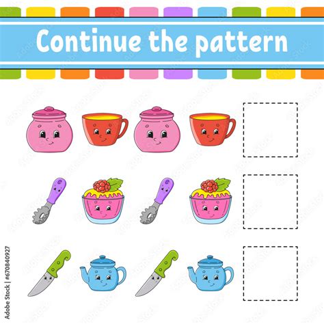 Image result for Continue the Pattern