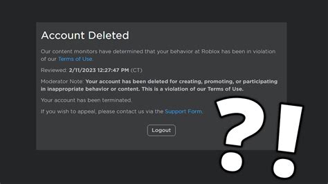 Image result for Perm Ban On Roblox