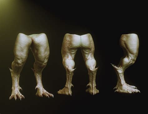 Image result for Creature Legs Reference 3D Model