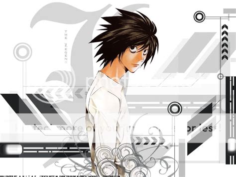 Toradh íomhá ar L Lawliet Death Note