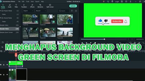 Toradh íomhá ar Filmora Green Background