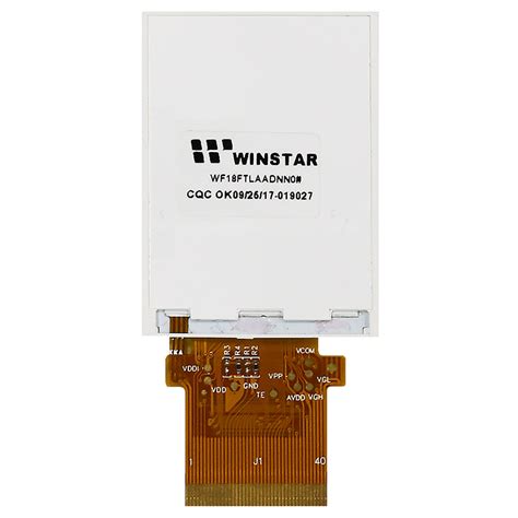 Image result for ST7735 20 Pin TFT