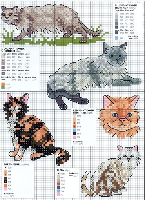 Image result for Cat Kitten Cross Stitch Patterns