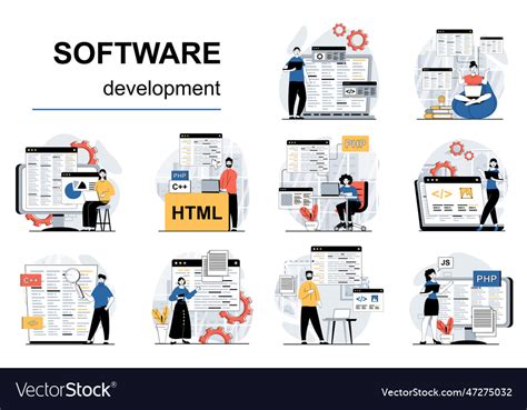 Image result for Software Development Vector
