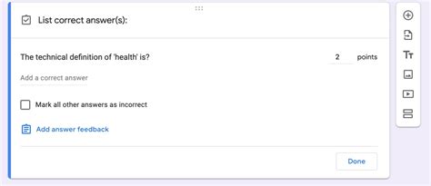 Image result for How to Add Answer in Google Form MCQ