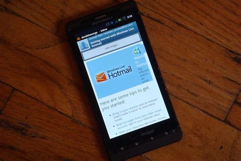 Image result for Hotmail Android