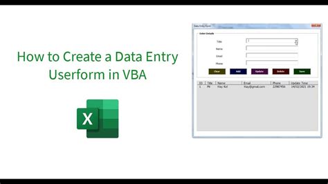 Afbeeldingsresultaten voor Data Format in Userform VBA