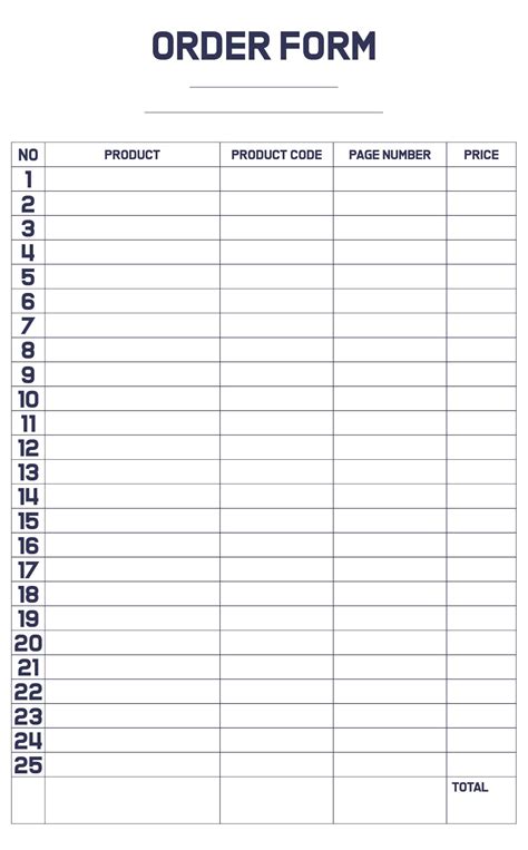تصویر کا نتیجہ برائے How to Create a Order Sheet Form