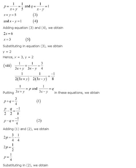 Image result for Pair of Linear Equations in Two Variables in Maths Class 10