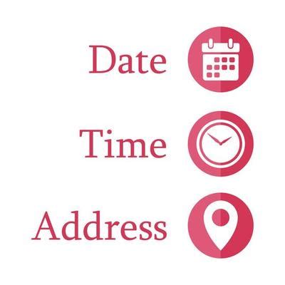 Image result for Date Time Venue Logo