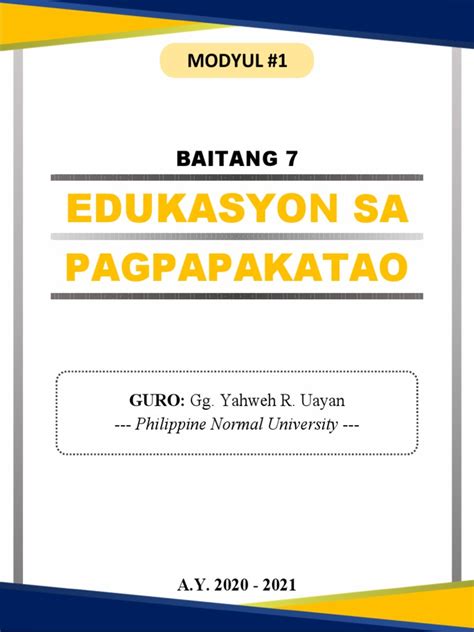 Image result for Sample Module Format