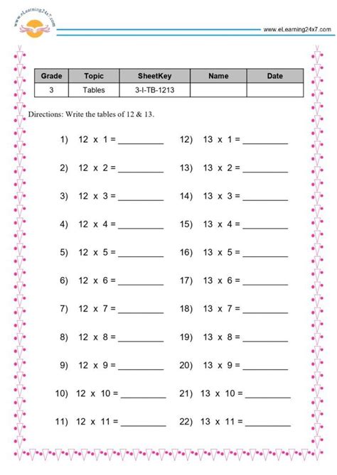 Image result for Interpret Simple Tables Worksheeet in English