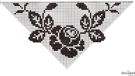 Image result for Filet Crochet Rose Chart