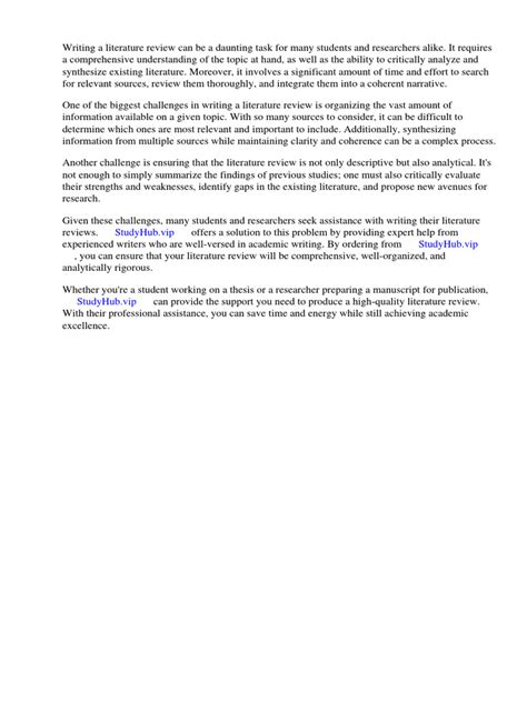 Image result for Literature Review Introduction Paragraph