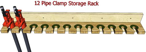 Image result for Pipe Clamp Storage