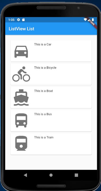 Image result for Animated ListView in Flutter