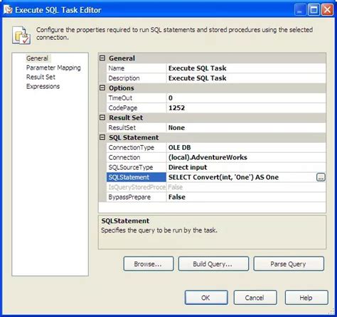 Toradh íomhá ar SQL Execute Order