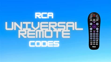 Image result for RCA Universal Remote Code Sheet
