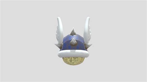 Image result for Blue Shell 3D Model