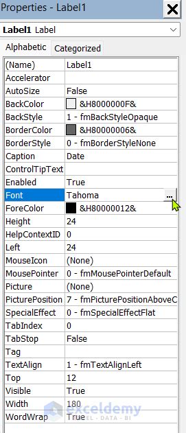Image result for VBA Userform Styles